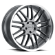 Avalon GY Gunmetal / Brushed Gunmetal-Machined Lip