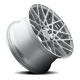 BLQ R110 Gloss Silver / Machined