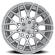 BLQ R110 Gloss Silver / Machined