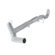 P1 5" Down Pipe Back, Race System, Without bungs, Without muffler, Aluminized, 2011-2015** Chevy/...