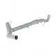 P1 5" Down Pipe Back, Race System, Without bungs, Without muffler, T409 SS, 2011-2015** Chevy/GMC...