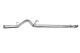 P1 5" Down Pipe Back, Race System, Without bungs, Without muffler, - PLM Series, Aluminized, 2008...