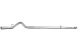 P1 5" Down Pipe Back, Race System, Without bungs, Without muffler, - PLM Series, Aluminized, 2011...