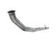 P1 4" Down pipe, Race Pipe, without bungs, T409 Stainless, 2007-2012 RAM 2500/3500 6.7L