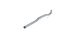 P1 4" Race Pipe without bungs, Aluminized, 2015.5-2016** Chevy/GMC 2500/3500 HD