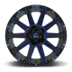 Contra D644 Gloss Blue / Milled