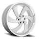 Desperado 6 U134 Brushed Silver / Milled-Diamond Cut Lip