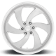 Desperado 6 U134 Brushed Silver / Milled-Diamond Cut Lip