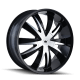 Edge 337 GBM Gloss Black / Machined Face