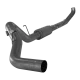 5" Aluminized Turbo Back Single With Muffler