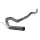 5" Aluminized Downpipe Back Single NO Muffler