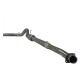 5" Aluminized Downpipe Back Single With Muffler