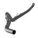 5" Aluminized Turbo Back Single NO Muffler