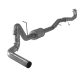 5" Aluminized Downpipe Back Single With Muffler