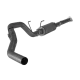 4" Stainless Flex Pipe  Back Single With Muffler