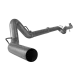 4" Stainless Downpipe Back Single Without Muffler