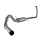 4" Stainless Turbo Back Single With Muffler