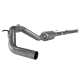 4" Stainless Downpipe Back Single With Muffler