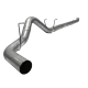 5" Aluminized Flex Pipe  Back Single NO Muffler