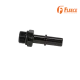 1/2 Inch Quick Connect to 3/4 Inch-16 O-ring (-8 AN) Fleece Performance Side View