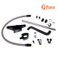 Cummins Coolant Bypass Kit Auto Trans with Stainless Steel Braided Line  2003-05 Dodge Ram 2500/3...