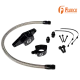 Cummins Coolant Bypass Kit with Stainless Steel Braided Line 1998.5-2002 Dodge Ram 2500/3500 5.9 ...