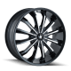 Fusion 341 GBM Gloss Black / Machined Face