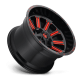 Hardline D621 Gloss Black / Candy Red