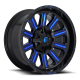Hardline D646 Gloss Black / Candy Blue
