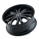 Hustler 342 GBM Gloss Black / Machined Face