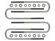 ICON 2011-2024 Ford F-250/F-350 Super Duty, Rear, 12” U-Bolt Kit