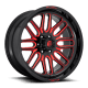 Ignite D663 Gloss Black / Red Tinted Clear