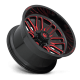 Ignite D663 Gloss Black / Red Tinted Clear