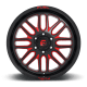 Ignite D663 Gloss Black / Red Tinted Clear