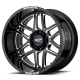 MO992 Folsom GB-M Gloss Black / Milled