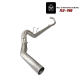 5" Turbo Back Exhaust Without Muffler | 2023-2024 Ford 6.7L Powerstroke