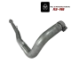 4" Turbo Back Race Pipe Without Muffler| 2023-2024 Ford 6.7L Powerstroke