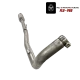 4" Turbo Back Race Pipe | 2023-2024 Ford 6.7L Powerstroke