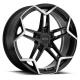 P1A GBM Gloss Black / Machined Cut Face