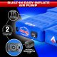 AirBedz Bronco Mattress PPI-BRONC Rear Seats Down Air Mattress - 2 Piece