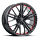 PR194 GBR Gloss Black / Red Machined