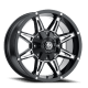 Rampage 8090 BK Black / Milled Spokes