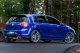 2015-21VW Golf R T304 Stainless Steel 3 inch Cat-Back Active Quad Rear Exit with Carbon Fiber Tip...
