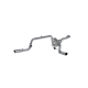 Cat Back Exhaust System Dual Split Side Aluminized Steel For 03-07 Silverado/Sierra 1500 Classic ...
