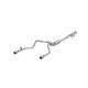 2019-2024 Silverado/Sierra 1500 2.7L Armor Lite Aluminized Steel 3 Inch Cat-Back, 2.5 Inch Dual S...