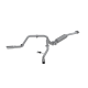 Cat Back Exhaust System Dual Split Side Aluminized Steel For 03-07 Silverado/Sierra 1500 Classic ...