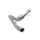 3 Inch Cat Back Exhaust System Single Side Aluminized Steel For 07-10 Escalade EXT, ESV/Yukon Den...