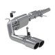 3 Inch Cat Back Exhaust System Pre-Axle Dual Outlet Aluminized Steel For 09-18 Silverado/Sierra 1...