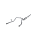 3 Inch Cat Back Exhaust System Dual Split Rear For 14-18 Silverado/Sierra 1500 Aluminized Steel M...