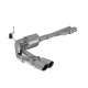 3 Inch Cat Back Exhaust System Pre-Axle Dual Outlet Aluminized Steel For 19-24 Silverado/Sierra 1...